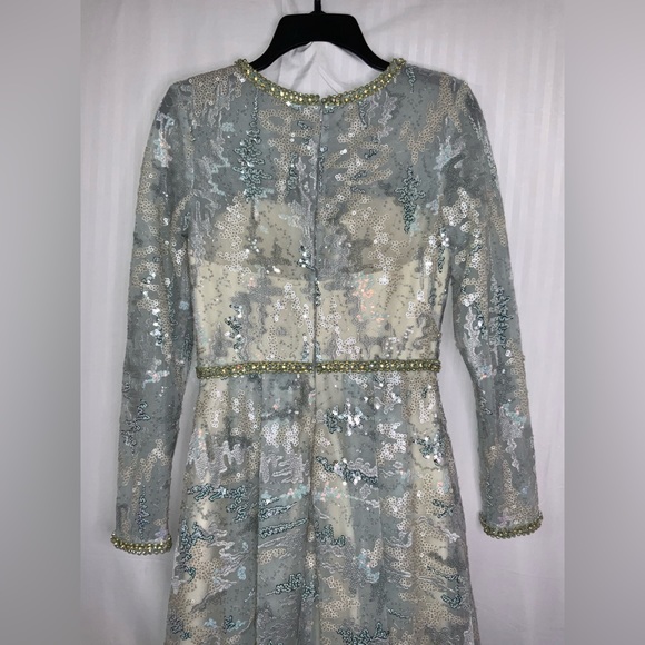 MAC DUGGAL Long Sleeve Sequin Gown - Picture 14 of 14